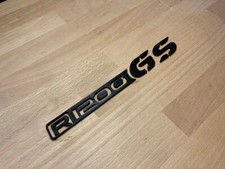 BMW R 1200 GS adesivi targhette stampa 3D logo adesivo moto in rilievo nero