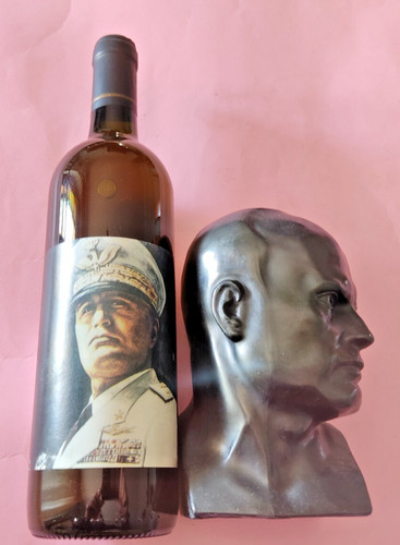 Busto mussolini bronzo - mussolini,