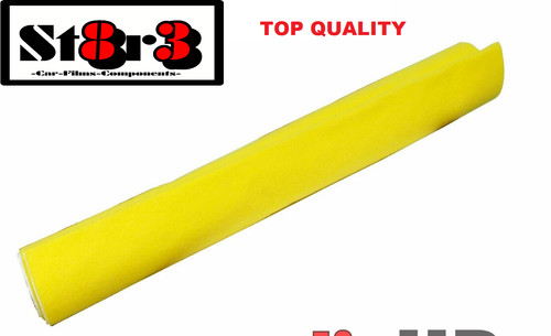 Rotolo moquette giallo liscia - moquette,