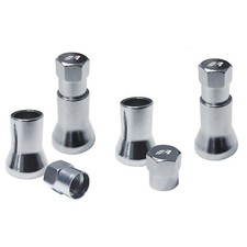 Kit 4 Cappucci Valvola Chrome