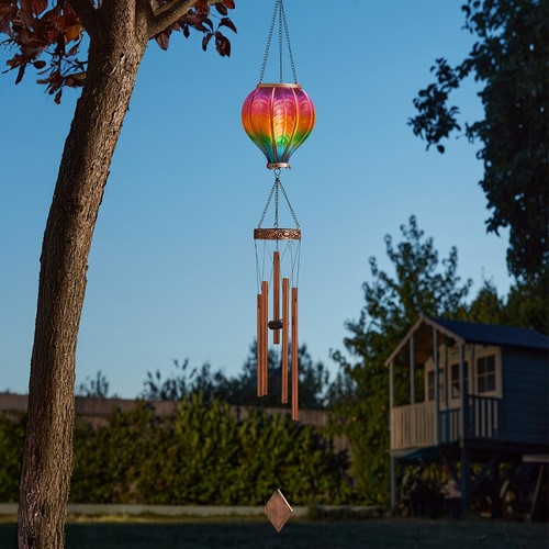Mongolfiera led solare - mongolfiera,