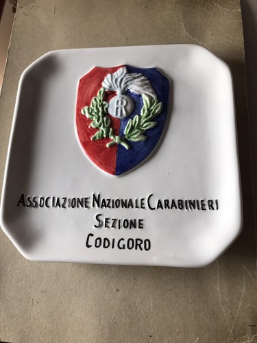 Piatto ceramica associazione - piatto,