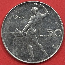 Moneta 50 LIRE ( 1974 )
