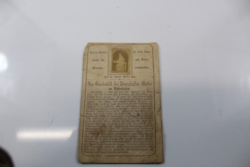 Rare antique german print - rare, with