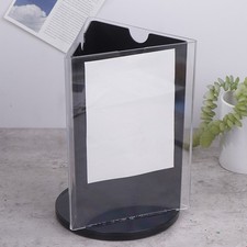 Porta cartelli in acrilico