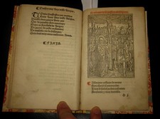 XVI  Testi liturgici Libro d'ore Oraison S. Brigide XILOGRAFIE Yolande Bonhomme