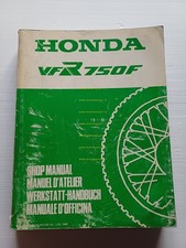 HONDA VFR 750 F 1986 manuale officina ITALIANO originale