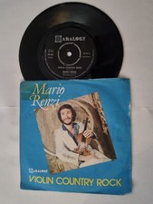 DISCO VINILE 45 GIRI MARIO RENZI - VIOLIN COUTRY ROCK - ANALOGY 1980 