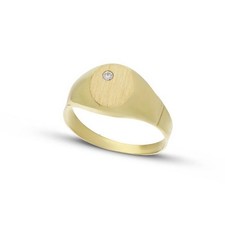 18k Yellow Gold Little Finger