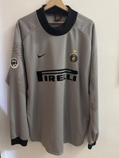 Maglia Inter 2001/2002 Toldo Match Worn portiere Nike Vintage Shirt  Pirelli XL