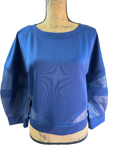 Elisabetta franchi blue faux - franchi,