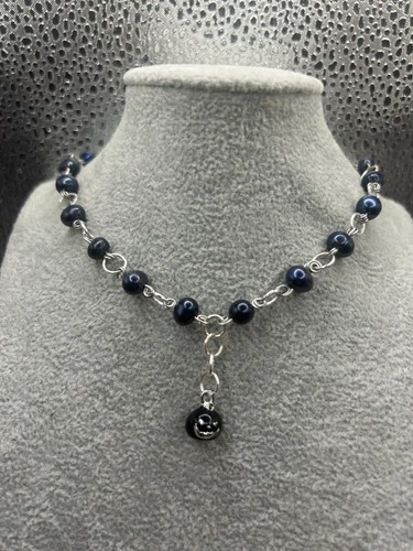 Collana con ciondolo - , perla