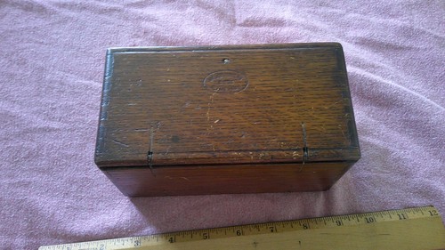 Antique 1889 patented wooden - 1889,