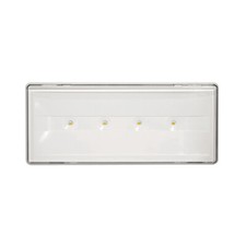 Lampada Emergenza LED A Parete Beghelli 19500 IP 40 Stile+ 11W SE/SA 1/2H 