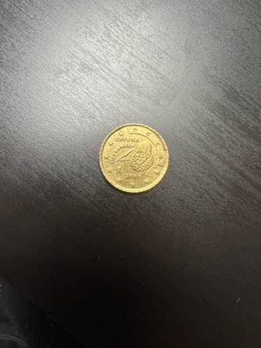 Moneta centesimi spagna - moneta,