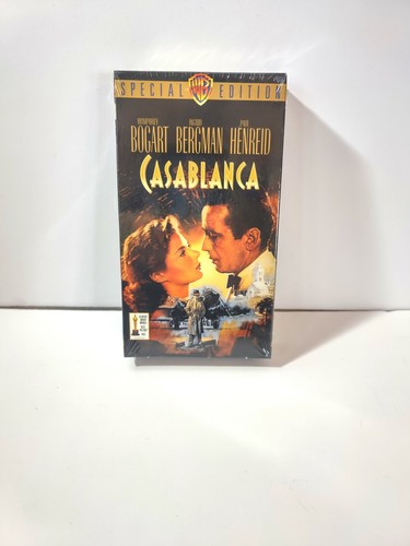 Casablanca vhs humphrey bogart - casablanca,