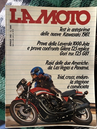 Moto aprile 1981 laverda - moto,