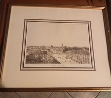 stampa antica con cornice
