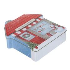  Scatole Di Latta Natalizie Per Biscotti Cioccolato Caramelle Natale