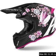 CASCO CROSS FIORI CILIEGIO