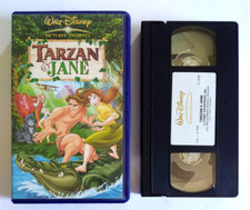 Vhs Tarzan & Jane Animazione Walt Disney Video Buena Vista Videocassetta (K10)