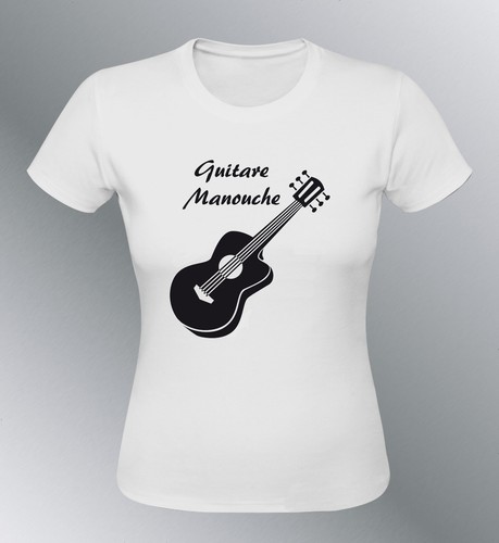 Shirt chitarra manouche - t-shirt,