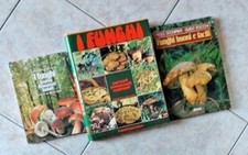 LOTTO DI 3 LIBRI SUI FUNGHI