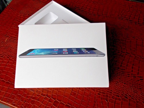 Scatola vuota ipad air fi - vuota, wi-fi