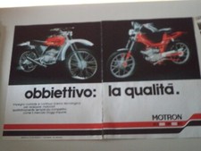 advertising Pubblicità 1977 MOTO MOTRON TR6 TR 6 TR/6 50