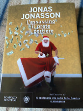 L'assassino il prete il portiere-Jonas Jonasson-Bompiani-Libro romanzo Narrativa
