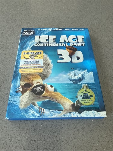 Ice age continental drift - ice,