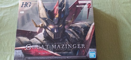 Mazinga bandai great - mazinga, hg