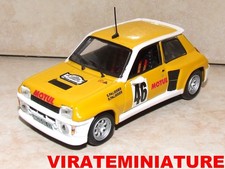 RENAULT 5 TURBO TDC 10° RALLYE REGIONAL 85 1987 STEPHANE PALISSIER EXCLU VIRATE