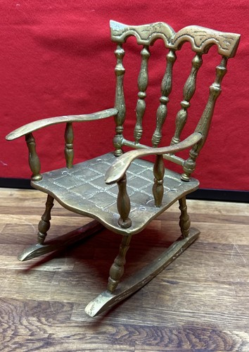 Sedia dondolo vintage grande - sedia,