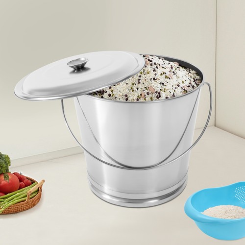 Secchio acciaio inox 5 - in,