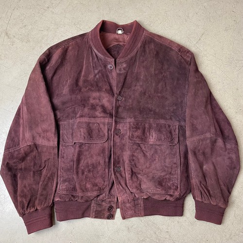 Bomber scamosciato - (m),
