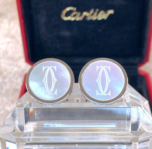 Gemelli rotondi cartier doppia - rotondi,