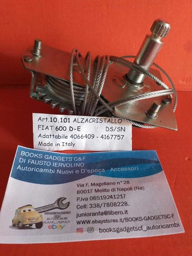 Per fiat 600 alzacristalli - per,