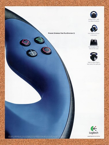 Logitech ps2 driving force - logitech,