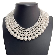Collana perle girocollo da - collana, di