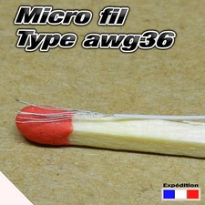 awg36BL5# micro fil de