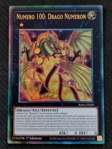 Numero 100 drago - numeron, rara