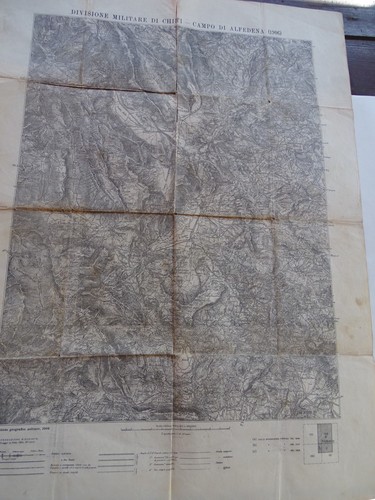 Carta militare - carta,