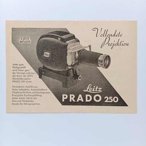 1951 leitz prado 250 - prado,