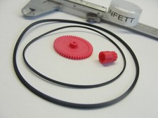 Per GRUNDIG RR 400 RR 800 RR 900 RR 1020 RR 1040 Ingranaggi Kit Cinghia e Grasso