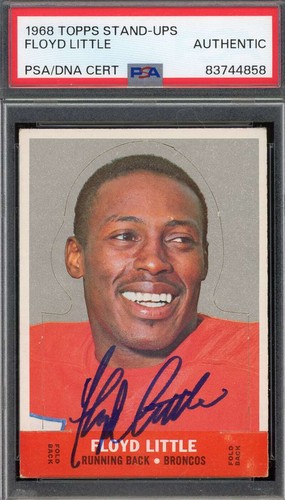 Autografo floyd little psa - autografo,