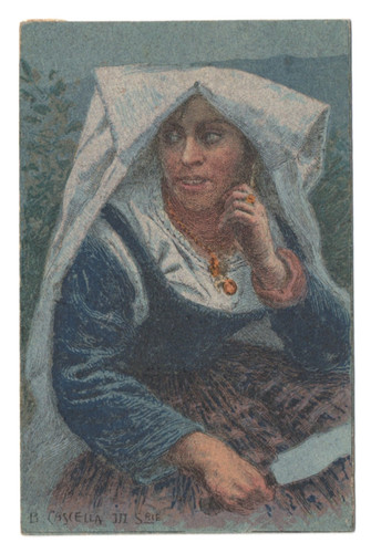 Cartolina originale illustr - cartolina,