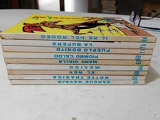 TEX DAL N.51 AL 84 RARISSIMA EDIZIONE RISTAMPA DA 300 LIRE BLOCCO DI 9 ALBI