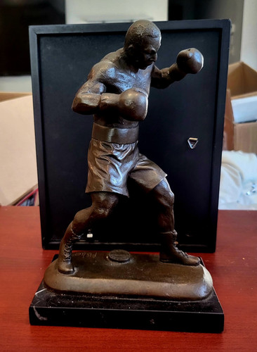 Statua mike tyson boxe bronzo - mike,