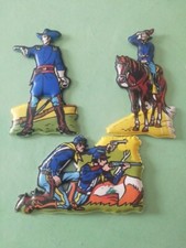 Lotto Plasteco West CowBoy Indiani  Mio Locatelli formaggino anno 1971 